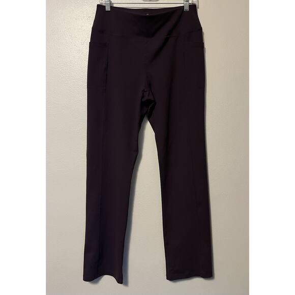 Skechers Go Walk Pant Straight Leg Women’s Size Large Back Pocket Stretch Purple - Picture 1 of 10